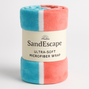 SandEscape Ultra‑Soft Microfiber Wrap